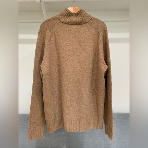 Brown Amazon Essentials Knit Turtleneck - Picture 3 of 5